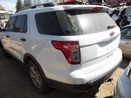 2014 Ford Explorer White 3.5L AT 2WD #F22015